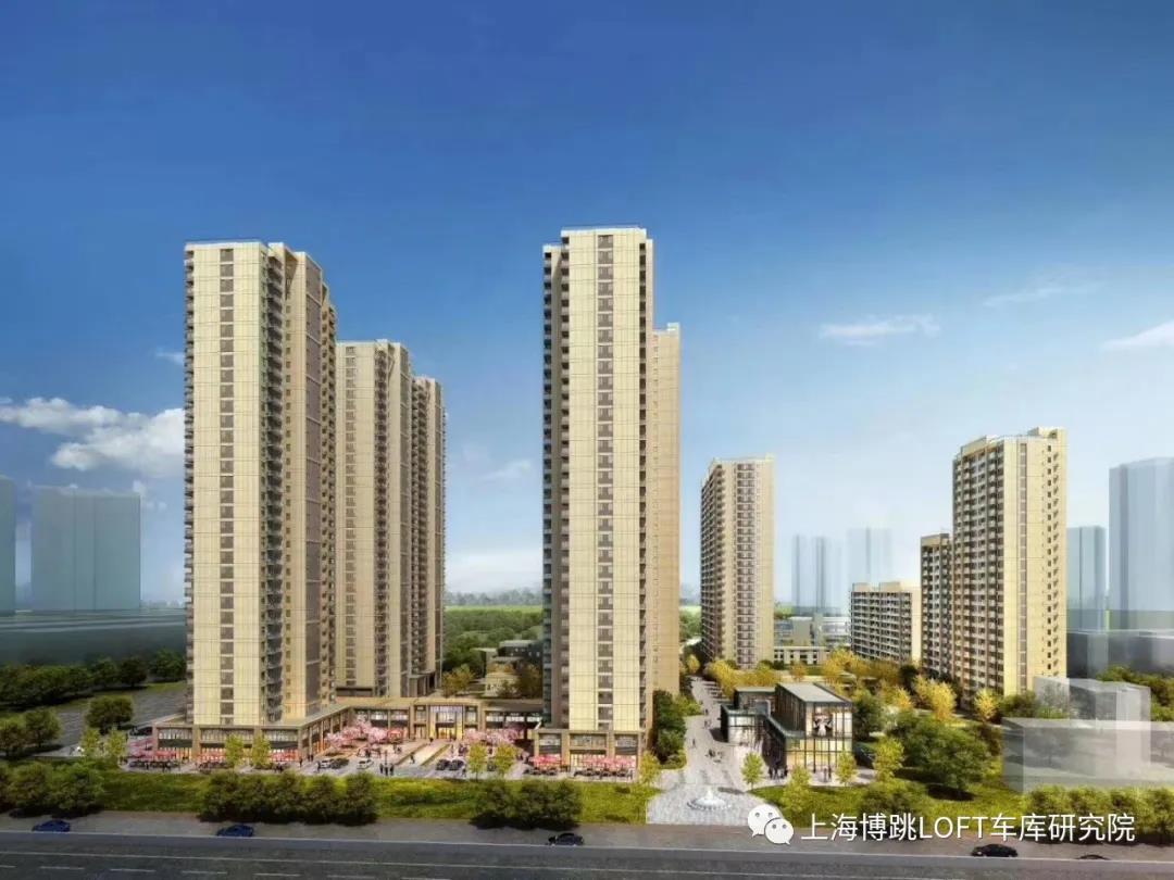 邢台采用了LOFT车库武汉当代集团春风十里项目现已结构封顶！